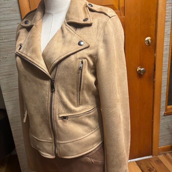 Banana Republic Faux Suede Jacket - Picture 2 of 6